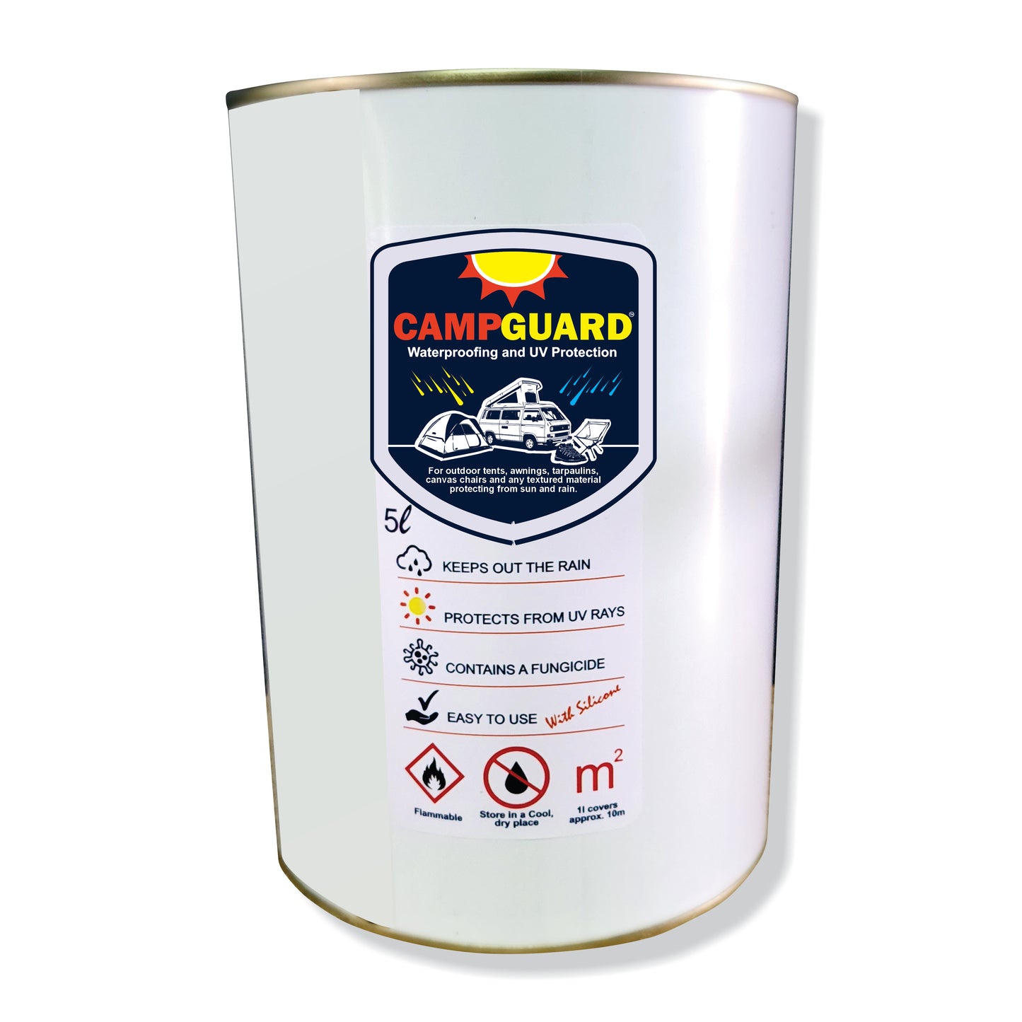 5 Litre Tin Camp Guard Waterproofing Sealant